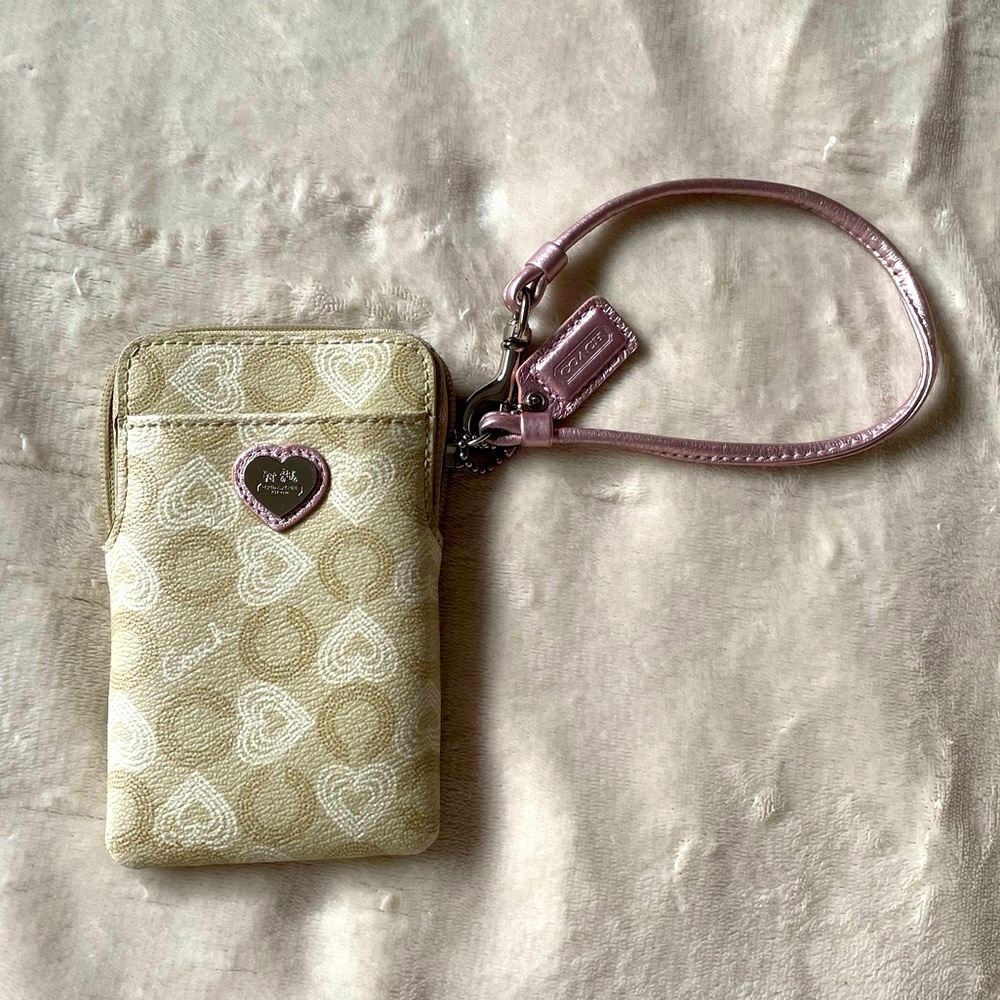 Coach Phone Holder/ Wallet